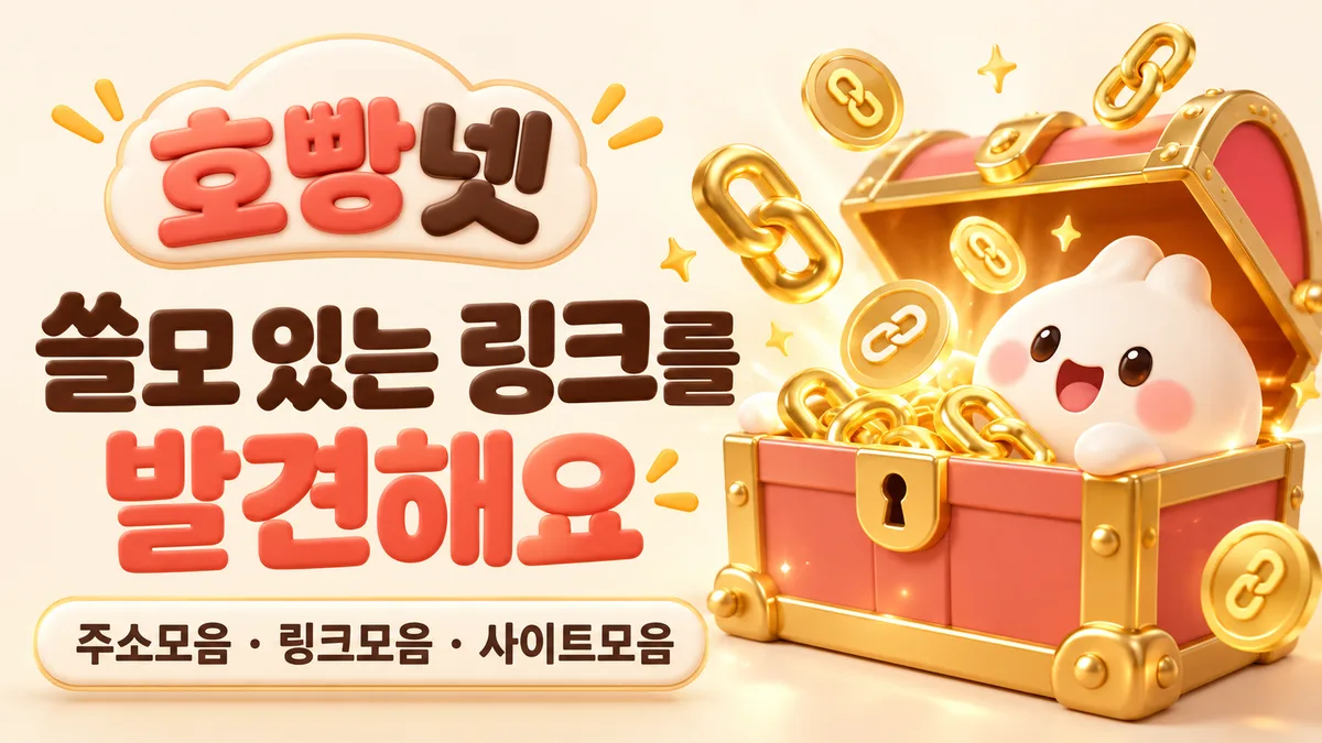 호빵넷 황금 링크 보물상자